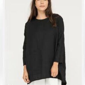 Elizabeth Suzann long sleeve Harper tunic in navy